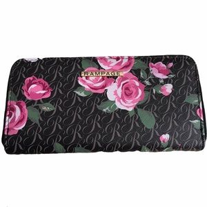 Rampage Floral/Rose Cell Phone Wallet